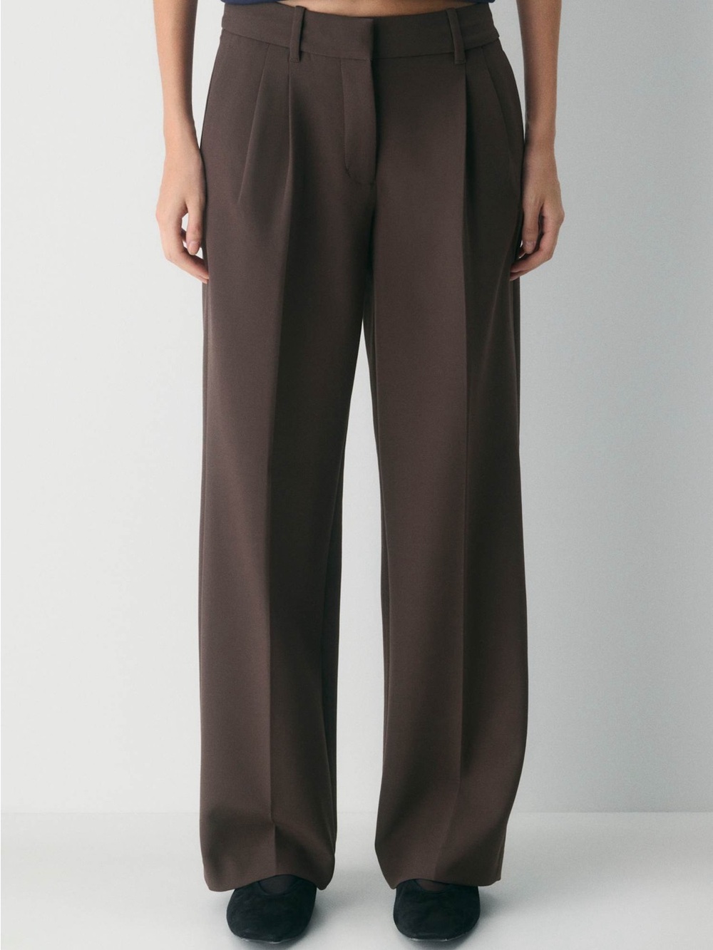 Aritzia Wilfred The Effortless Pant Wide-Leg Tailored Pants - #141